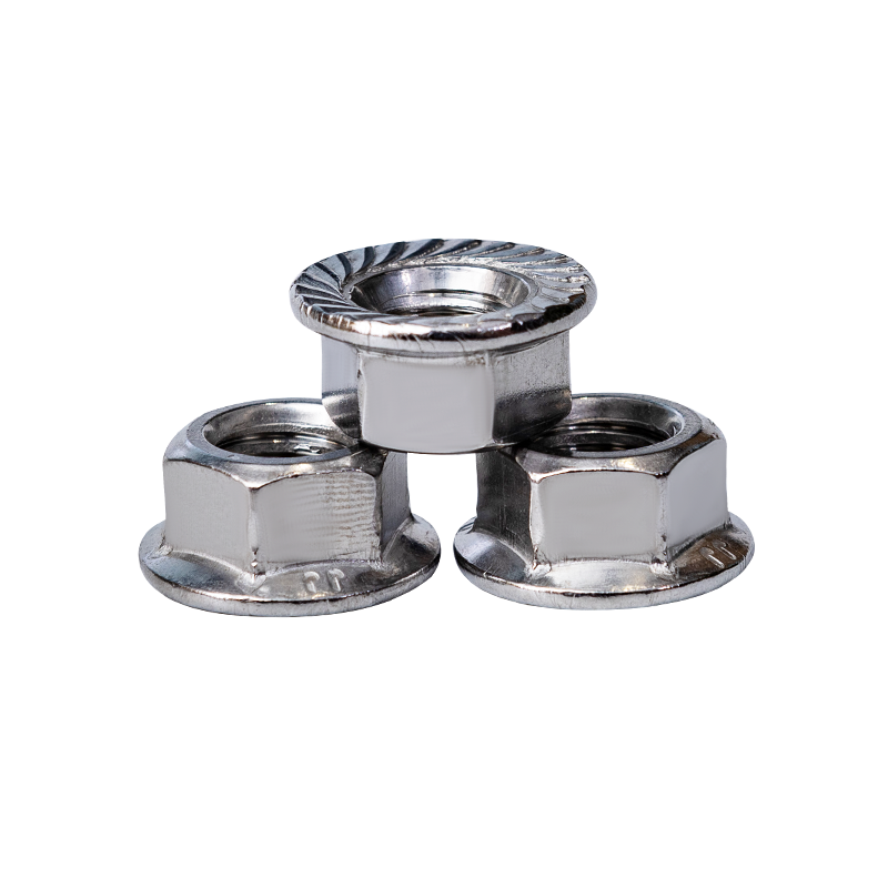 SS304 DIN6923 M12 Hexagon Flange Nuts