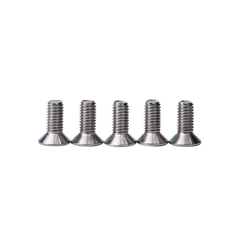 SS304 DIN965 M3 Cross Recessed CSK Head Machine Screws